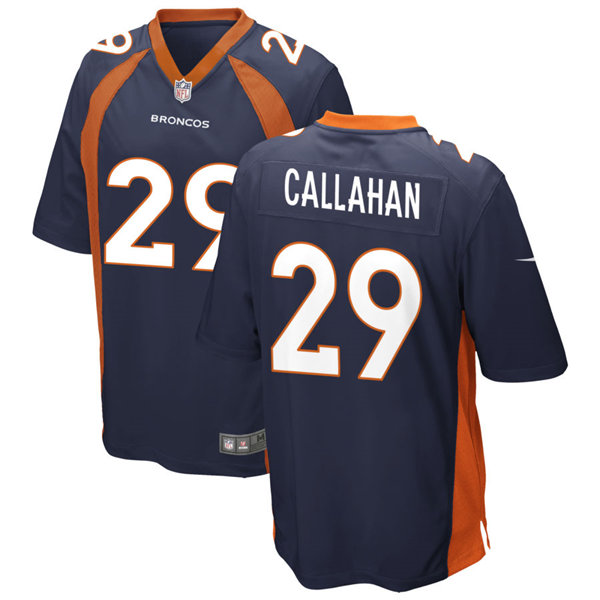 Mens Denver Broncos #29 Bryce Callahan Nike Navy Vapor Untouchable Limited Jersey