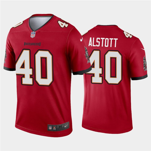 Youth Tampa Bay Buccaneers Retired Player #40 Mike AlstottNike Red Limited Jersey