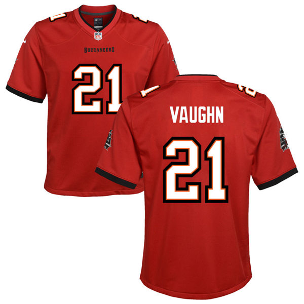 Youth Tampa Bay Buccaneers #21 Ke'Shawn Vaughn Nike Home Red Limited Jersey