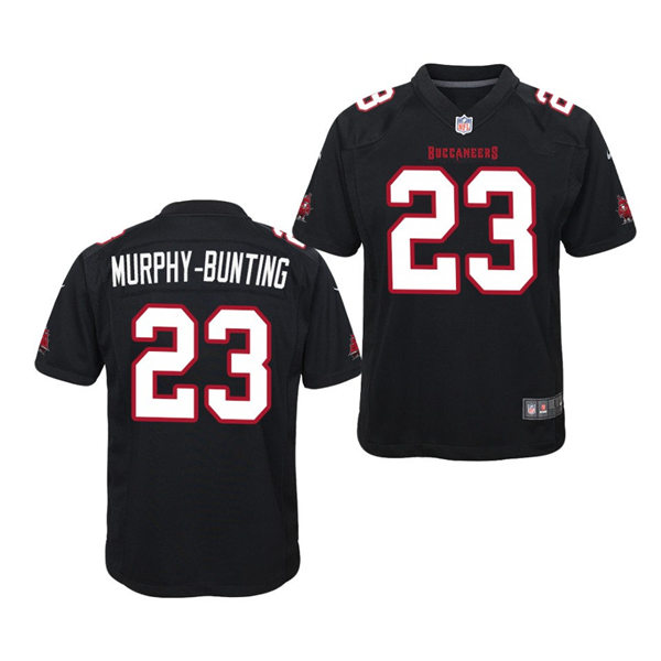 Youth Tampa Bay Buccaneers #23 Sean Murphy-Bunting Nike Black Game Fashion Jersey