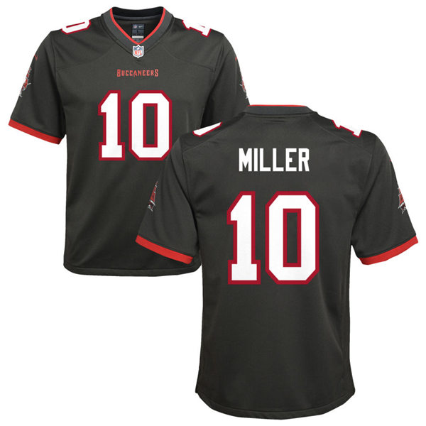 Youth Tampa Bay Buccaneers #10 Scotty Miller Nike Pewter Alternate Limited Jersey
