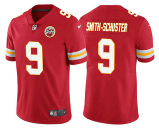 Men's Kansas City Chiefs #9 JuJu Smith-Schuster Red 2022 Vapor Untouchable Stitched NFL Nike Limited Jersey