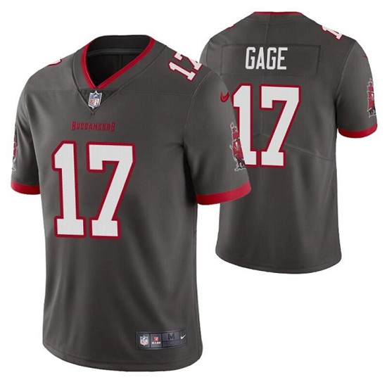 Men's Tampa Bay Buccaneers #17 Russell Gage Gray Vapor Untouchable Limited Stitched Jersey