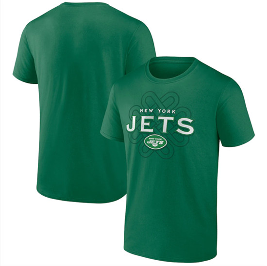 Men's New York Jets Kelly Green Celtic Knot T-Shirt