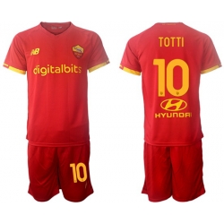 Men Roma Soccer #10 Jerseys