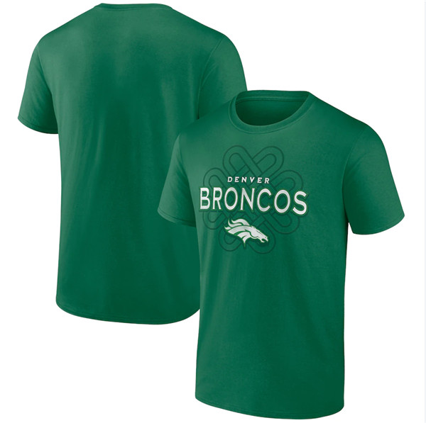 Men's Denver Broncos Kelly Green Celtic Knot T-ShirtMen's Denver Broncos Kelly Green Celtic Knot T-Shirt
