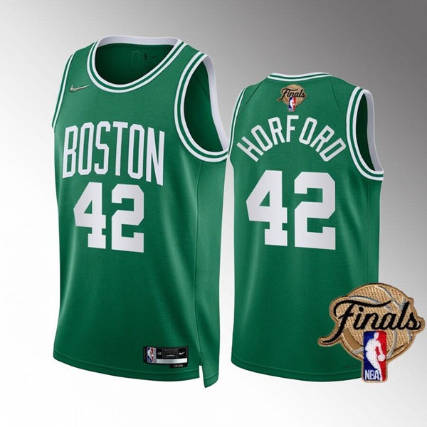 Men's Boston Celtics #42 Al Horford Green 2022 Finals Stitched Jersey