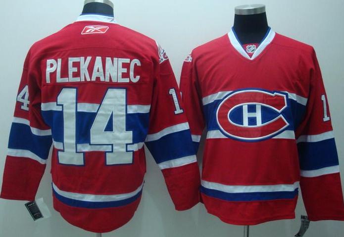 Kids Montreal Canadiens 14 PLEKNEC Red Jersey For Sale