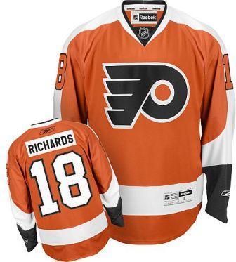 Kids Philadelphia Flyers 18 Mike Richards Third Orange Jersey For Sale