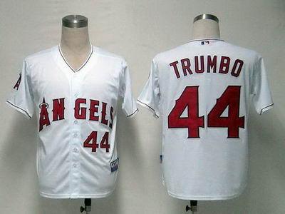 Los Angeles Angels 44 Trumbo White Cool Base Kids MLB Jerseys Cheap