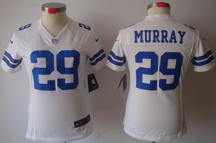 Cheap Women Nike Dallas Cowboys 29# DeMarco Murray White Game LIMITED Nike NFL Jerseys