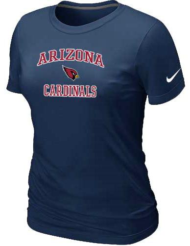 Cheap Women Arizona Cardinals Heart & Sou D.Bluel T-Shirt