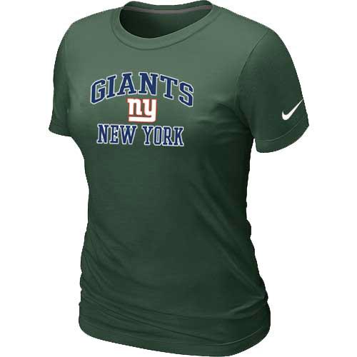 Cheap Women New York Giants Heart & Soul D.Green T-Shirt
