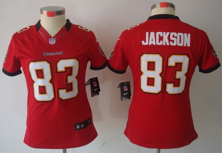 Cheap Women Nike Tampa Bay Buccaneers 83# Vincent Jackson Red Game LIMITED NFL Jerseys