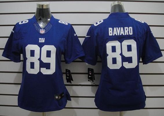 Cheap Women Nike New York Giants 89 Mark Bavaro Blue Game LIMITED NFL Jerseys