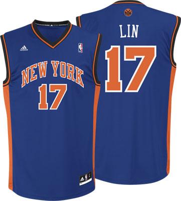 Kids New York Knicks 17 Jeremy Lin Blue Jersey Cheap