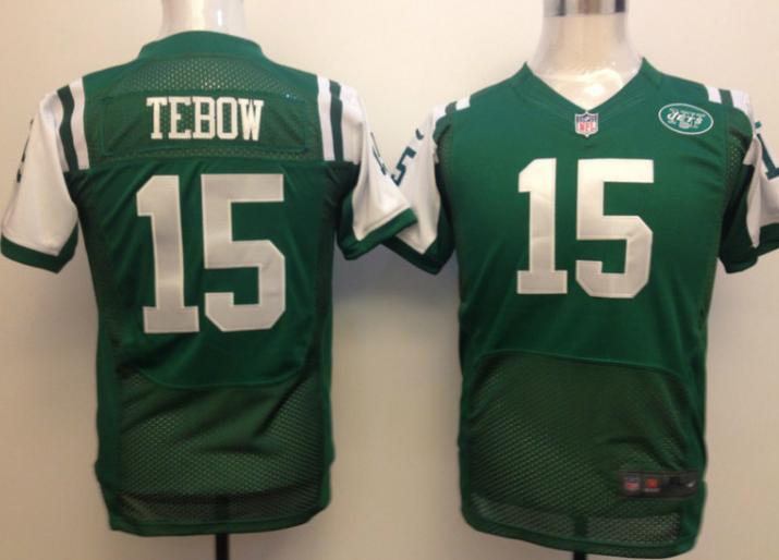 Kids Nike New York Jets 15 Tebow Green Nike NFL Jerseys Cheap