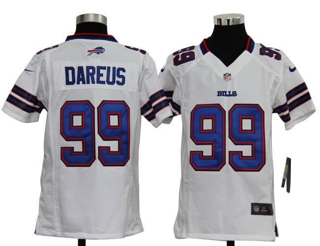 Kids Nike Buffalo Bills 99 Marcell Dareus White Nike NFL Jerseys Cheap