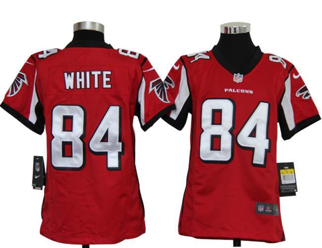 Kids Nike Atlanta Falcons #84 Roddy White Red Game Nike NFL Jerseys Cheap