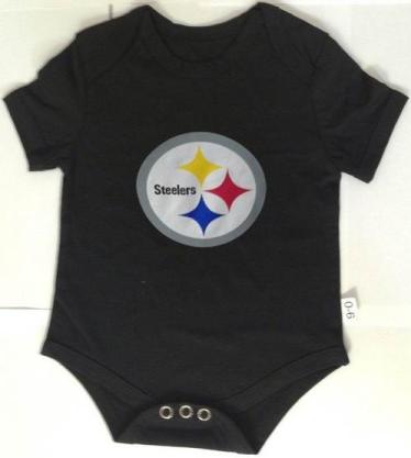 Baby Newborn & Infant Nike Pittsburgh Steelers Black NFL Shirts For Cheap