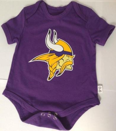 Baby Newborn & Infant Nike Minnesota Vikings Purple NFL Shirts For Cheap