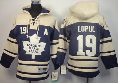 Kids Toronto Maple Leafs 19 Joffrey Lupul Blue Lace-Up NHL Jersey Hoodies For Sale