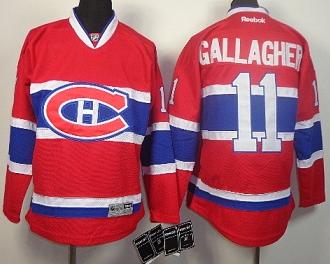 Kids Montreal Canadiens 11 Brendan Gallagher Red NHL Jerseys For Sale