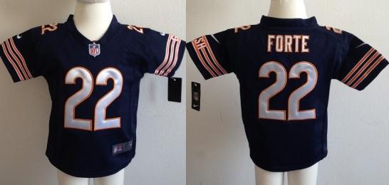Baby Nike Chicago Bears 22 Matt Forte Blue NFL Jerseys For Cheap