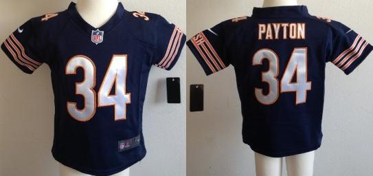 Baby Nike Chicago Bears 34 Walter Payton Blue NFL Jerseys For Cheap