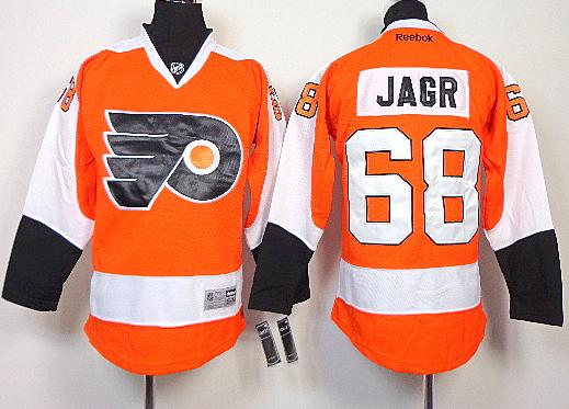 Kids Philadelphia Flyers 68 Jaromir Jagr Orange NHL Jerseys For Sale