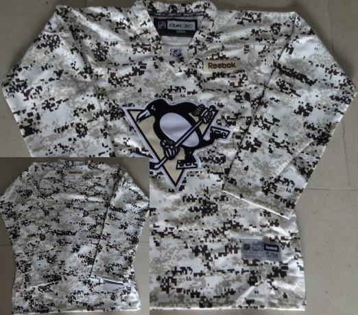 Kids Pittsburgh Penguins Blank White Camo NHL Jerseys For Sale