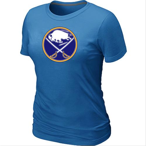 Cheap Women Buffalo Sabres Big & Tall Logo L.blue NHL T-Shirt