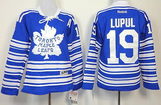 Cheap Women Toronto Maple Leafs 19 Joffrey Lupul Blue NHL Jerseys