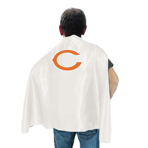Chicago Bears White NFL Hero Cape Sale Cheap