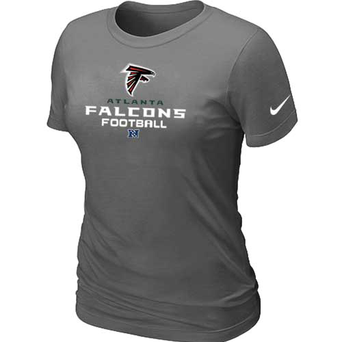 Cheap Women Nike Atlanta Falcons D.Grey Critical Victory NFL Football T-Shirt