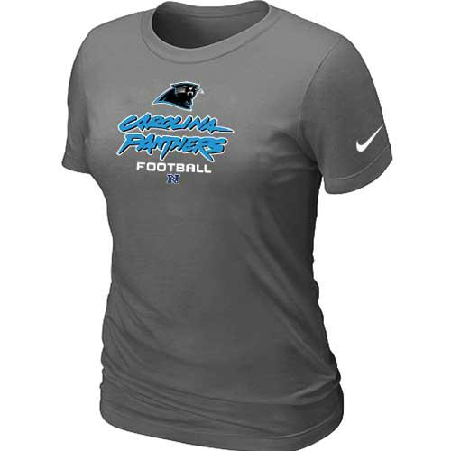 Cheap Women Nike Carolina Panthers D.Grey Critical Victory NFL Football T-Shirt
