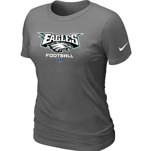 Cheap Women Nike Philadelphia Eagles D.Grey Critical Victory NFL Football T-Shirt