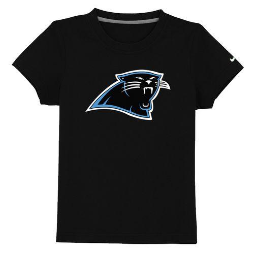 Kids Carolina Panthers Sideline Legend Authentic Logo Black T-Shirt Cheap