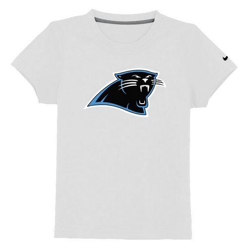 Kids Carolina Panthers Sideline Legend Authentic Logo White T-Shirt Cheap
