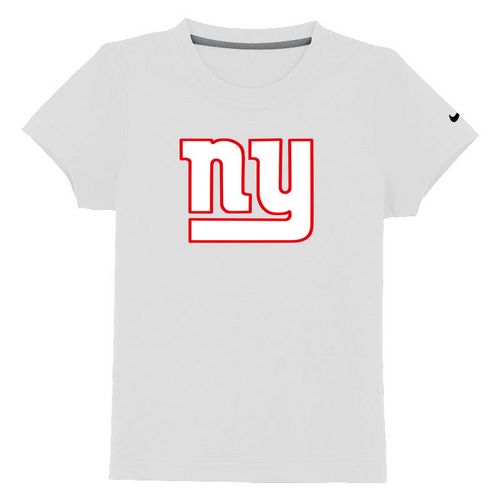 Kids New York Giants Sideline Legend Authentic Logo White T-Shirt Cheap
