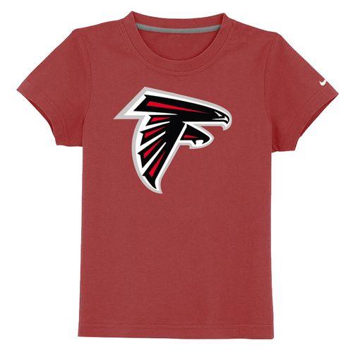 Kids Atlanta Falcons Sideline Legend Authentic Logo Red T-Shirt Cheap