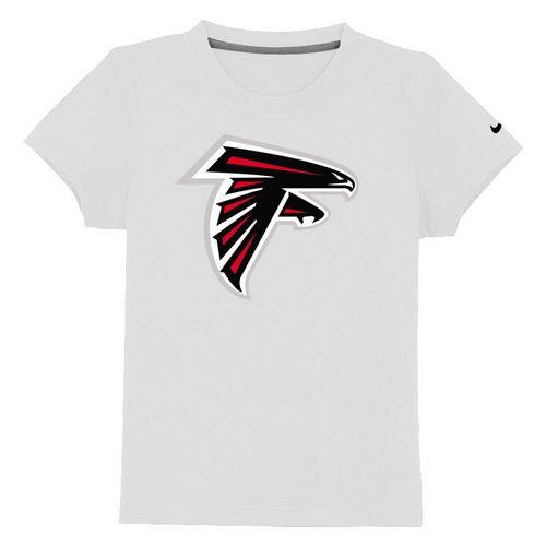 Kids Atlanta Falcons Sideline Legend Authentic Logo White T-Shirt Cheap