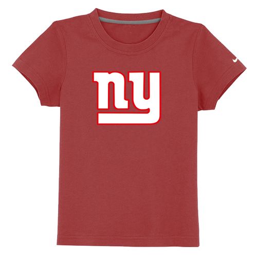 Kids New York Giants Sideline Legend Authentic Logo Red T-Shirt Cheap