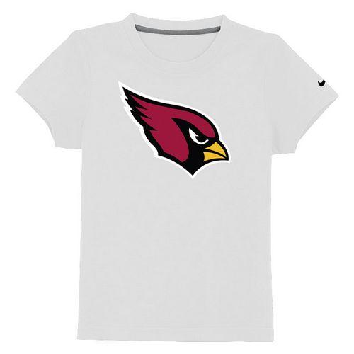 Kids Arizona Cardinals Sideline Legend Authentic Logo White T-Shirt Cheap