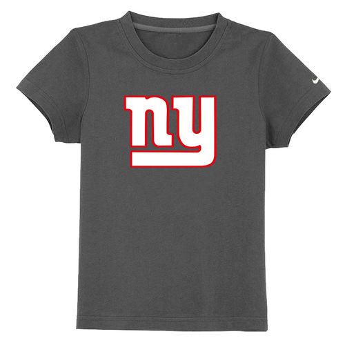 Kids New York Giants Sideline Legend Authentic Logo Dark Grey T-Shirt Cheap
