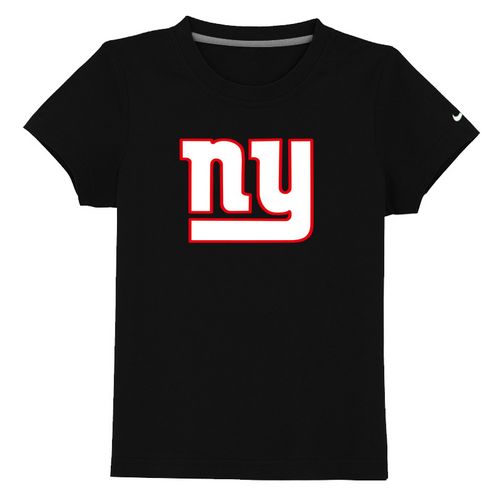 Kids New York Giants Sideline Legend Authentic Logo Black T-Shirt Cheap