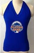 Cheap Women's All Sports Couture 2013 MLB All Stars Women's Blown Cover Halter Top - Royal Blue