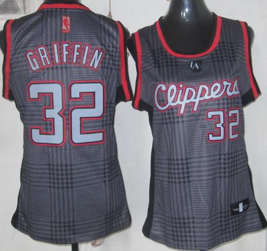 Cheap Women Los Angeles Clippers 32 Blake Griffin Black Rhythm Fashion Revolution 30 Swingman NBA Jerseys