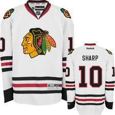 Kids Chicago Blackhawks 10 Patrick Sharp White Hockey NHL Jersey For Sale