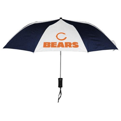 Chicago Bears Blue White NFL Folding Umbrella Sale Cheap
